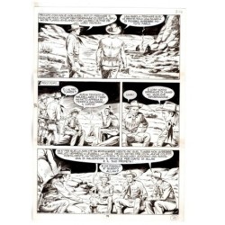 Tex - Fantasmi nel deserto - p.76 - Erio Nicolo' - Tavola Originale  - 1975