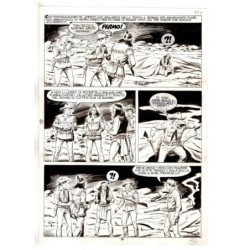 Tex - Fantasmi nel deserto - p.90 - Erio Nicolo' - Tavola Originale  - 1975