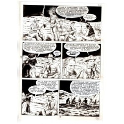 Tex - Fantasmi nel deserto - p.98 - Erio Nicolo' - Tavola Originale  - 1975