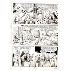 Tex - Fantasmi nel deserto - p.108 - Erio Nicolo' - Tavola Originale  - 1975