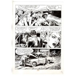 Mister No - Gli Spietati - p.14 - F.lli Di Vitto - Tavola Originale  - 1987