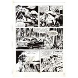 Mister No - Gli Spietati - p.15 - F.lli Di Vitto - Tavola Originale  - 1987