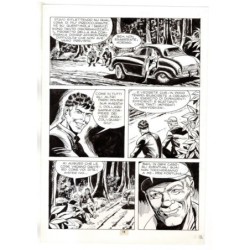 Mister No - Gli Spietati - p.18 - F.lli Di Vitto - Tavola Originale  - 1987