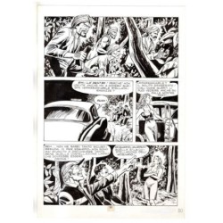Mister No - Gli Spietati - p.20 - F.lli Di Vitto - Tavola Originale  - 1987