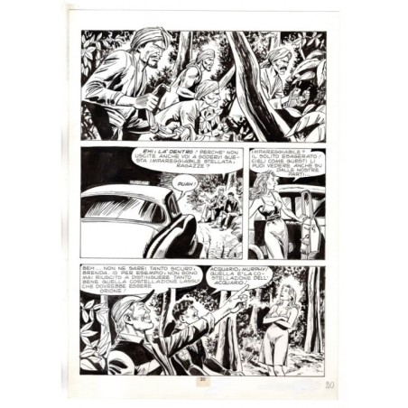 Mister No - Gli Spietati - p.20 - F.lli Di Vitto - Tavola Originale  - 1987