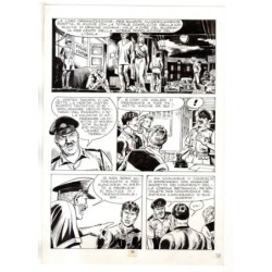 Mister No - Gli Spietati - p.39 - F.lli Di Vitto - Tavola Originale  - 1987