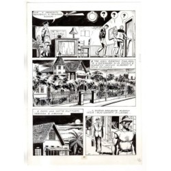 Mister No - Gli Spietati - p.42 - F.lli Di Vitto - Tavola Originale  - 1987