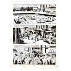 Mister No - Gli Spietati - p.43 - F.lli Di Vitto - Tavola Originale  - 1987