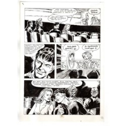 Mister No - Gli Spietati - p.52 - F.lli Di Vitto - Tavola Originale  - 1987