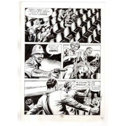 Mister No - Gli Spietati - p.56 - F.lli Di Vitto - Tavola Originale  - 1987
