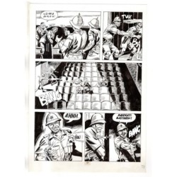 Mister No - Gli Spietati - p.57 - F.lli Di Vitto - Tavola Originale  - 1987