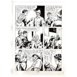 Mister No - Gli Spietati - p.64 - F.lli Di Vitto - Tavola Originale  - 1987
