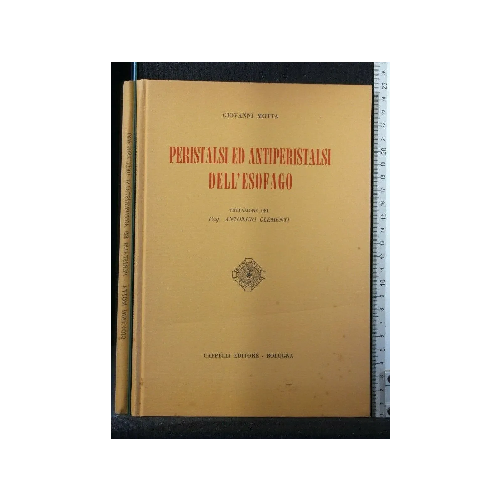 PERISTALSI ED ANTIPERISTALSI DELL'ESOFAGO. GIOVANNI MOTTA.