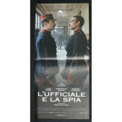 L'UFFICIALE E LA SPIA - Polanski - Dujardin, Garrel - LOCANDINA ORIGINALE 2019