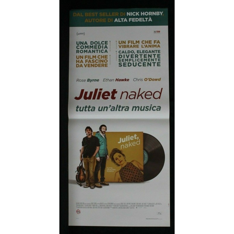 JULIET NAKED - Peretz - Byrne, Hawke - LOCANDINA ORIGINALE 2018