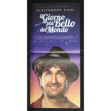 IL GIORNO PIU' BELLO DEL MONDO - Siani - Siani, Riva - LOCANDINA ORIGINALE 2019