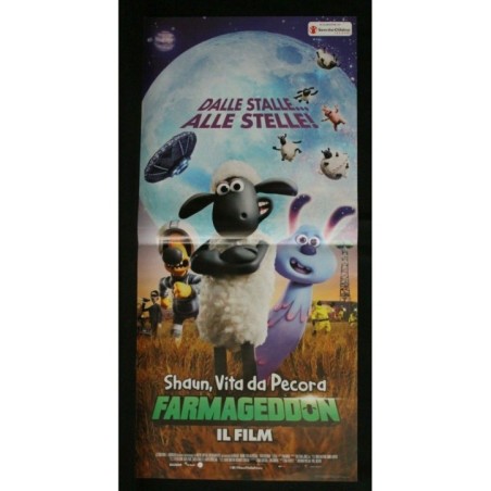 SHAUN, VITA DA PECORA - Becher, Phelan - Fletcher - LOCANDINA ORIGINALE 2019
