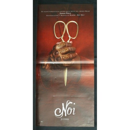 NOI - Peele - Nyong'o, Duke - LOCANDINA ORIGINALE 2019