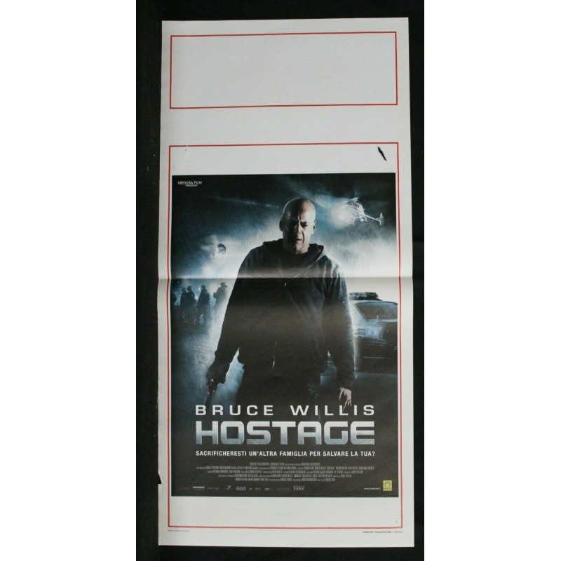 HOSTAGE - Siri - Willis, Pollak - LOCANDINA ORIGINALE 2005