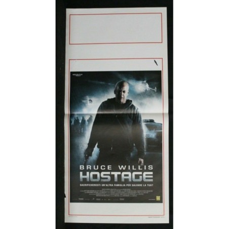 HOSTAGE - Siri - Willis, Pollak - LOCANDINA ORIGINALE 2005