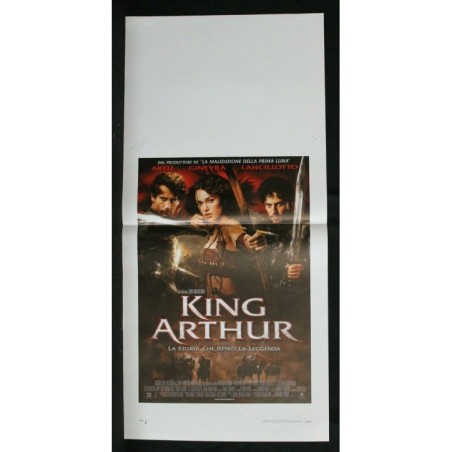 KING ARTHUR - Fuqua - Owen, Knightley - LOCANDINA ORIGINALE 2004