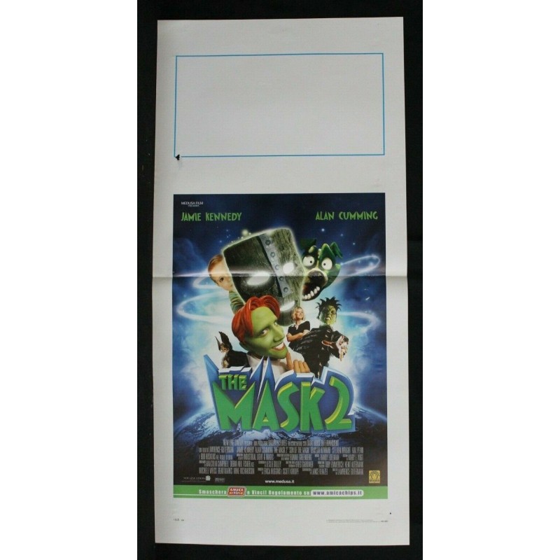 THE MASK 2 - Guterman - Kennedy, Cumming - LOCANDINA ORIGINALE 2005