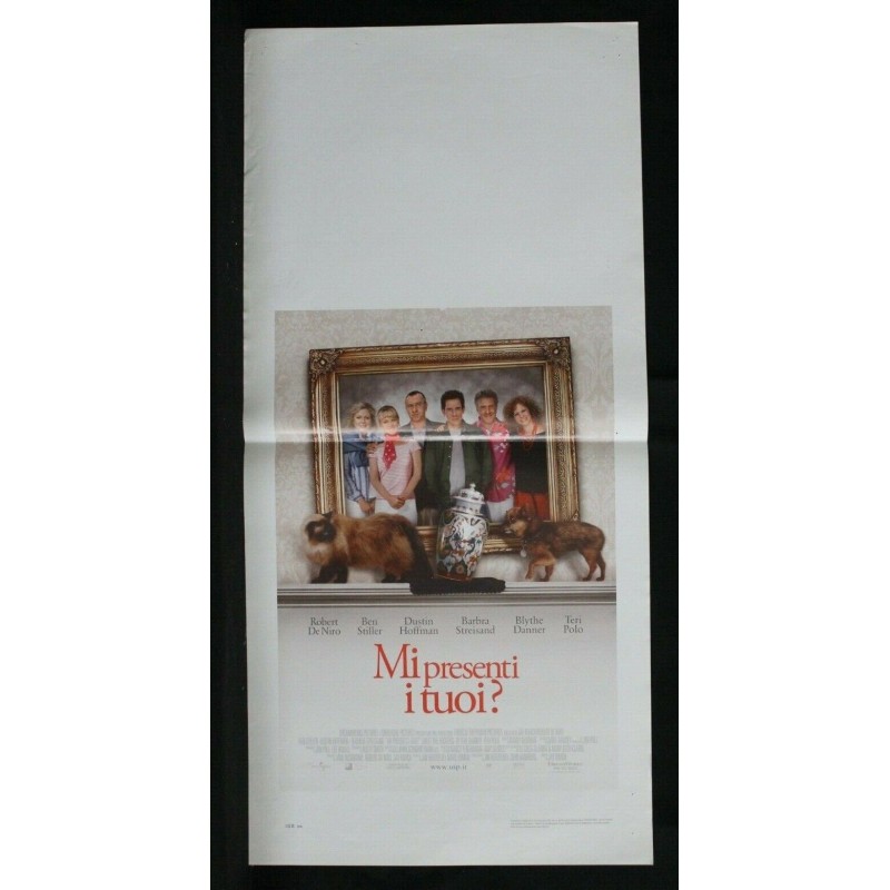 MI PRESENTI I TUOI? - Roach - De Niro, Stiller - LOCANDINA ORIGINALE 2004