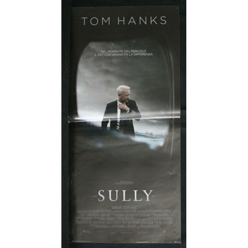 SULLY - Eastwood - Hanks, Eckhart - LOCANDINA ORIGINALE 2016