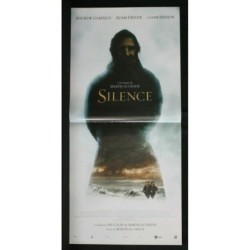 SILENCE - Scorsese - Garfield, Driver - LOCANDINA ORIGINALE 2016