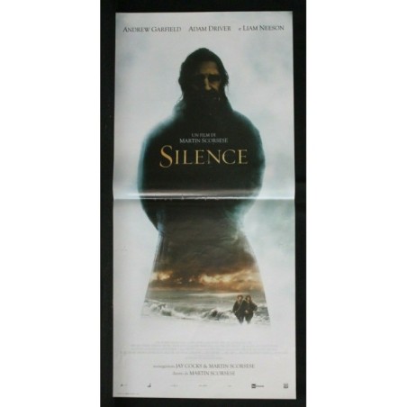 SILENCE - Scorsese - Garfield, Driver - LOCANDINA ORIGINALE 2016
