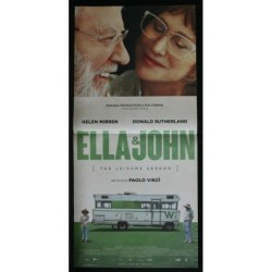 ELLA & JOHN - Virzì - Mirren, Sutherland - LOCANDINA ORIGINALE 2017
