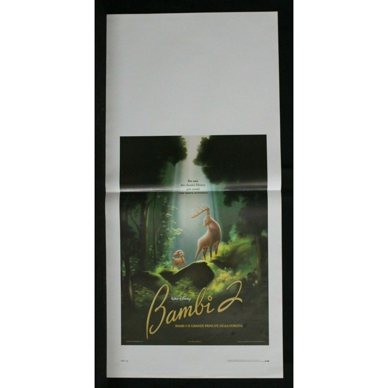 BAMBI 2 - Pimental - Stewart, Gould - LOCANDINA ORIGINALE 2006