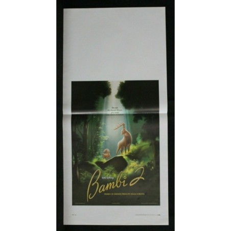 BAMBI 2 - Pimental - Stewart, Gould - LOCANDINA ORIGINALE 2006