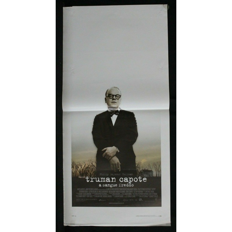 TRUMAN CAPOTE - Miller - Hoffman, Keener - LOCANDINA ORIGINALE 2005