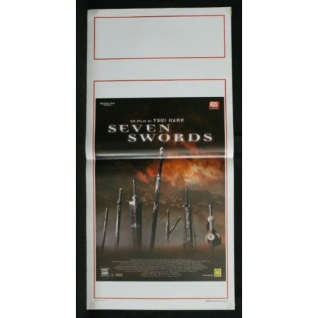 SEVEN SWORDS - Hark - Lai, Yen - LOCANDINA ORIGINALE 2005