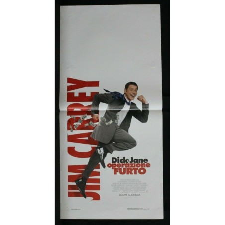 DICK & JANE - Parisot - Carrey, Leoni - LOCANDINA ORIGINALE 2005