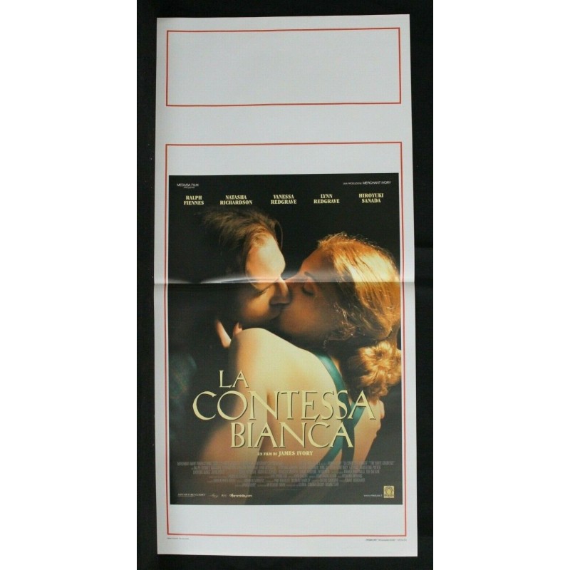 LA CONTESSA BIANCA - Ivory - Richardson, Fiennes - LOCANDINA ORIGINALE 2006