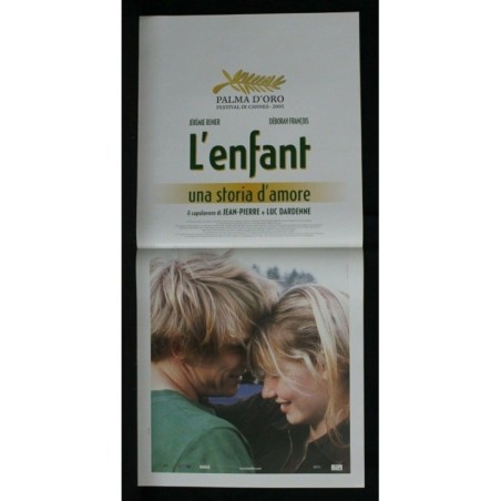 L'ENFANT - Pierre, Dardenne - Renier, François - LOCANDINA ORIGINALE 2006