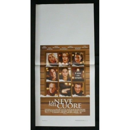 LA NEVE NEL CUORE - Bezucha - Parker, Mulroney - LOCANDINA ORIGINALE 2005