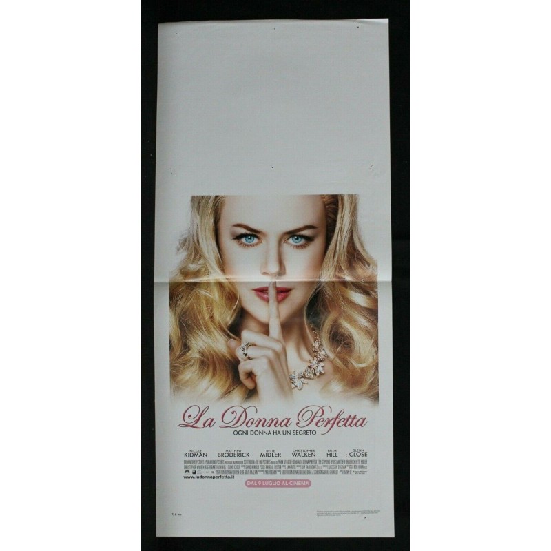 LA DONNA PERFETTA - Oz - Kidman, Broderick - LOCANDINA ORIGINALE 2004