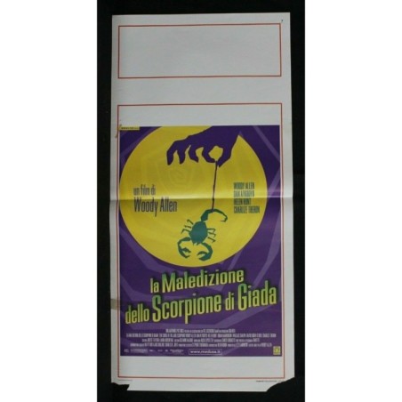 LA MALEDIZIONE DELLO SCORPIONE DI GIADA - Allen - LOCANDINA ORIGINALE 2001