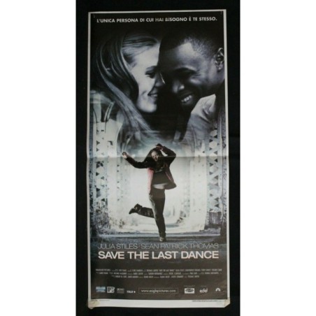 SAVE THE LAST DANCE - Carter - Stiles, Thomas - LOCANDINA ORIGINALE 2001