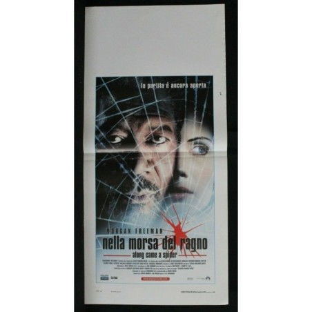 NELLA MORSA DEL RAGNO - Tamahori - Freeman, Potter - LOCANDINA ORIGINALE 2001