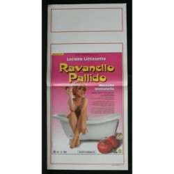 RAVANELLO PALLIDO - Costantino - Littizzetto - LOCANDINA ORIGINALE 2001