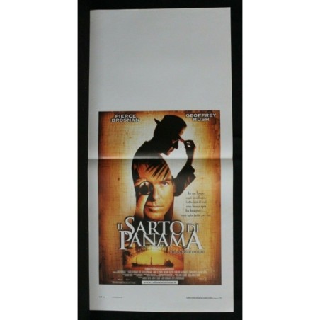 IL SARTO DI PANAMA - Boorman - Brosnan, Rush - LOCANDINA ORIGINALE 2001