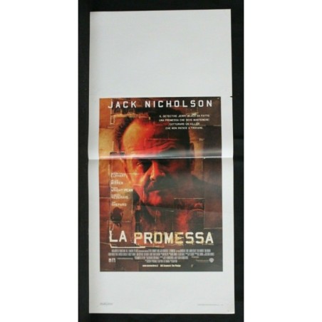 LA PROMESSA - Penn - Nicholson, Wright - LOCANDINA ORIGINALE 2001