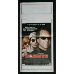 BANDITS - Levinson - Willis, Thornton - LOCANDINA ORIGINALE 2001