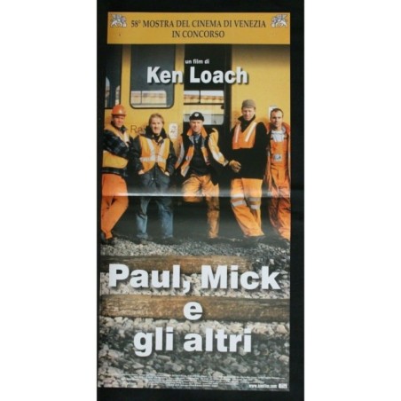 PAUL, MICK E GLI ALTRI - Loach - Andrews, Craig - LOCANDINA ORIGINALE 2001