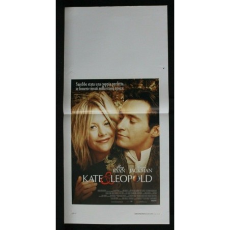 KATE & LEOPOLD - Mangold - Ryan, Jackman - LOCANDINA ORIGINALE 2001