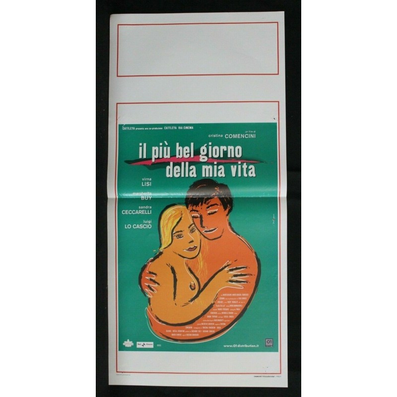 IL PIU' BEL GIORNO DELLA MIA VITA - Comencini - Lisi - LOCANDINA ORIGINALE 2002